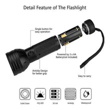 Load image into Gallery viewer, 51 LEDs 395nm UV LED Flashlight, Support Detect Pet Urine
