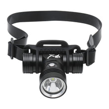 Load image into Gallery viewer, 60m Underwater Photography Video Fill-up Headlight Diving Flashlight with Battery Display Function(Headlight+Battery+Charger)