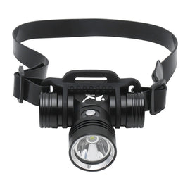 60m Underwater Photography Video Fill-up Headlight Diving Flashlight with Battery Display Function(Headlight+Battery+Charger)