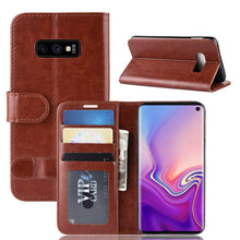 Load image into Gallery viewer, R64 Texture Horizontal Flip Leather Case For Galaxy S10e