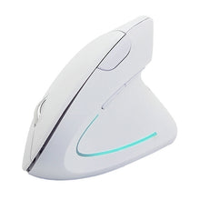 Load image into Gallery viewer, Battery Version Wireless Mouse Vertical 2.4GHz Optical Mouse, Battery Version (Black), Battery Version (White)