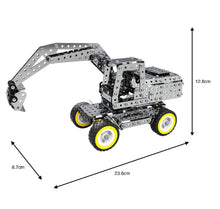 Load image into Gallery viewer, 642PCS Connecting Rod Manually Operated Excavator DIY Assembly Building Block Educational Toys Kit For MoFun SW-031