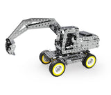 642PCS Connecting Rod Manually Operated Excavator DIY Assembly Building Block Educational Toys Kit For MoFun SW-031