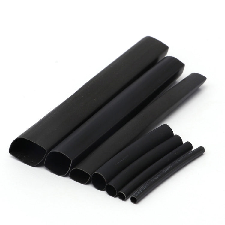140 PCS / Box Waterproof High Toughness Oxidation Resistance Seal Heat-shrinkable Butt Wire Tube, Random Color Delivery, Butt Wire Tube