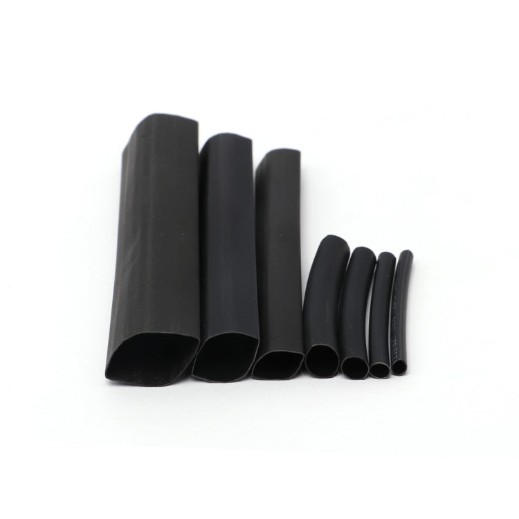 140 PCS / Box Waterproof High Toughness Oxidation Resistance Seal Heat-shrinkable Butt Wire Tube, Random Color Delivery, Butt Wire Tube