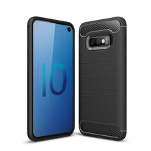 Load image into Gallery viewer, Brushed Texture Carbon Fiber TPU Case for Galaxy S10e