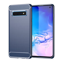Load image into Gallery viewer, Brushed Texture Carbon Fiber TPU Case for Galaxy S10