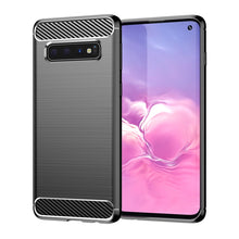 Load image into Gallery viewer, Brushed Texture Carbon Fiber TPU Case for Galaxy S10