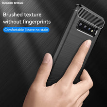 Load image into Gallery viewer, Brushed Texture Carbon Fiber TPU Case for Galaxy S10