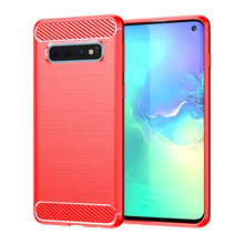 Load image into Gallery viewer, Brushed Texture Carbon Fiber TPU Case for Galaxy S10