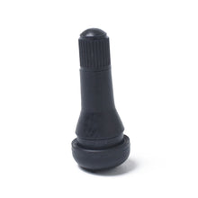 Load image into Gallery viewer, Snap-in Short Black Rubber Valve Stem (TR413) 4-Pack with Valve Core Wrench for Tubeless 0.453 Inch 11.5mm Rim Holes on Standard Vehicle Tires, TR413