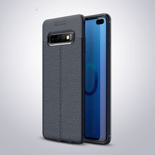Load image into Gallery viewer, Litchi Texture TPU Shockproof Case for Galaxy S10+