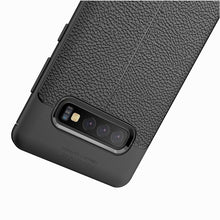 Load image into Gallery viewer, Litchi Texture TPU Shockproof Case for Galaxy S10+