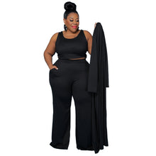 Load image into Gallery viewer, Casual Fashion Sports Home Three-piece Set, L, XL, XXL, XXXL, XXXXL