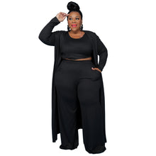 Load image into Gallery viewer, Casual Fashion Sports Home Three-piece Set, L, XL, XXL, XXXL, XXXXL