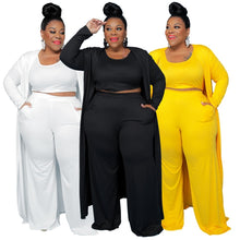 Load image into Gallery viewer, Casual Fashion Sports Home Three-piece Set, L, XL, XXL, XXXL, XXXXL