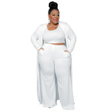 Load image into Gallery viewer, Casual Fashion Sports Home Three-piece Set, L, XL, XXL, XXXL, XXXXL
