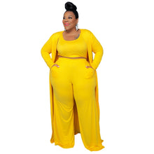 Load image into Gallery viewer, Casual Fashion Sports Home Three-piece Set, L, XL, XXL, XXXL, XXXXL