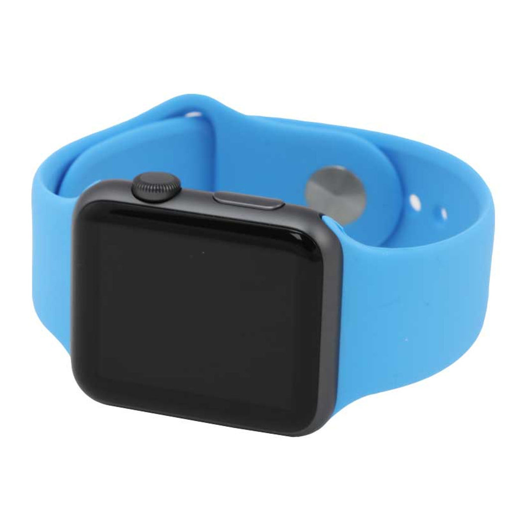 Silicone Watch Strap for Apple iWatch 42mm - Blue