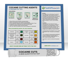 Test Kit Plus Cocaine Cuts Test Kit