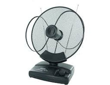 Load image into Gallery viewer, Ultronic UL-011 UHF / VHF / FM Rotating Indoor Antenna with Amplifier
