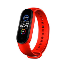 Load image into Gallery viewer, Techme M5 Heart Rate Monitor &amp; Sports Fitness Tracker Smart Watch (Red)