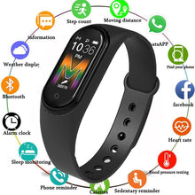 Load image into Gallery viewer, Techme M5 Heart Rate Monitor &amp; Sports Fitness Tracker Smart Watch (Red)