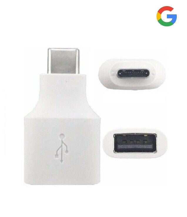 Genuine Google Pixel Female USB To Type-C Male OTG Adapter Converter