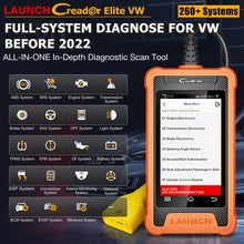 Load image into Gallery viewer, Launch Elite Bidirectional Full System All Resets Scan Tool for VW Audi - Parallel import