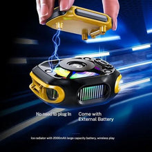 Load image into Gallery viewer, MEMO CX12 Mobile Phone Cooler Fan with Magnetic Clip &amp; Detachable Battery
