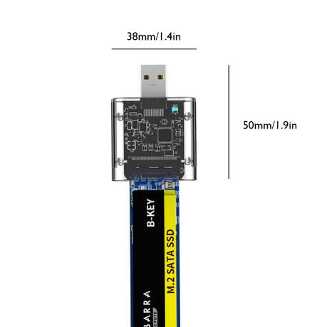 M.2 To USB 3.0 Gen 1 5Gbps High-speed Converter