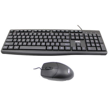 Load image into Gallery viewer, AOC KM151 Wired Home and Office Keyboard &amp; Mouse Set - Black