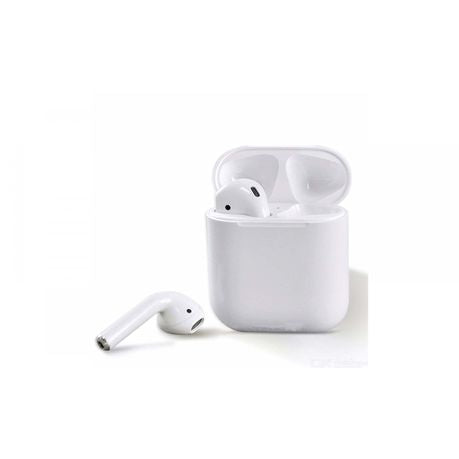 Bluetooth Earphones MT-i12 with Charger - White