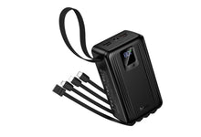 Load image into Gallery viewer, Hoco J173A 30000mAh 22.5W Fast Charging Power Bank with 4 Cables &amp; 2 LED Torch