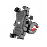 JY-032 360-Degree Rotatable Motorcycle & Bicycle Bracket - Black