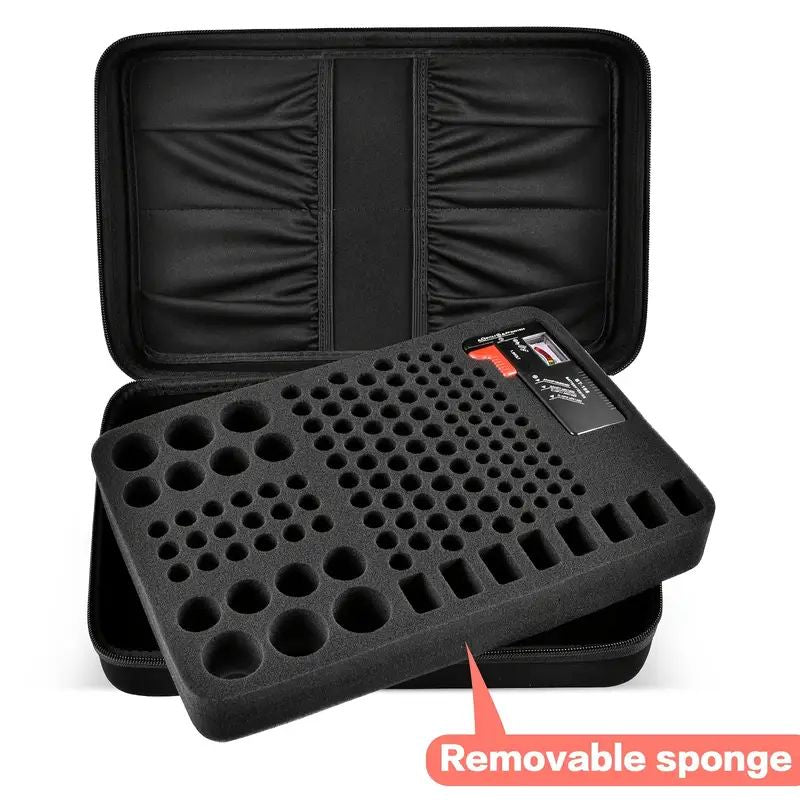 Battery Storage Case with 148 Batteries (AA / AAA / C / D / 9V, CR2032 / 5)