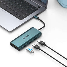 Load image into Gallery viewer, Onten UC961 9 in 1 USB-C / Type-C Multi-function HUB Docking Station