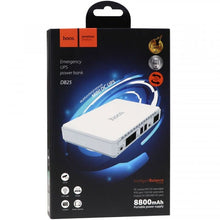Load image into Gallery viewer, Hoco DB25 Dual 12V + USB 8800 mAh Emergency UPS Powerbank Mini DC