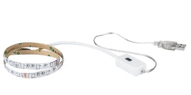 USB Powered Hand Sweep Motion Sensor LED Waterproof Strip Light - 3M