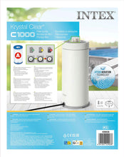 Load image into Gallery viewer, Intex C1000 Cartridge Filter Pump (220-240 Volt), 1000 Gal./Hr