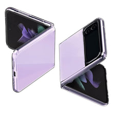 Load image into Gallery viewer, Techme Clear Protective Back Case for Galaxy Z Flip 3