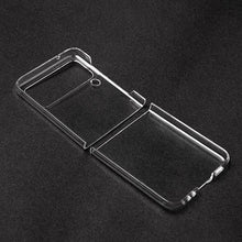 Load image into Gallery viewer, Techme Clear Protective Back Case for Galaxy Z Flip 3