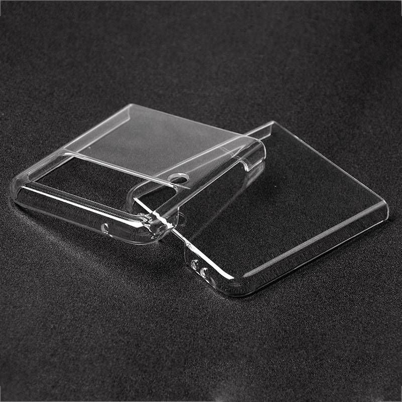 Techme Clear Protective Back Case for Galaxy Z Flip 3