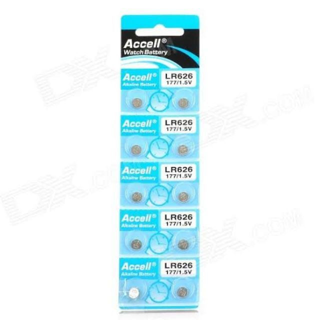 Accell LR936 194/1.5V AG9 Alkaline Battery - Pack of 10