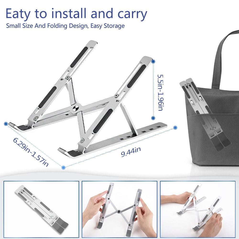 YESIDO - LP-01 Universal Laptop Stand - Silver