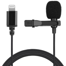 Load image into Gallery viewer, Lavalier Lapel Microphone For iPhone / iPad - Wired Microphone for Phones