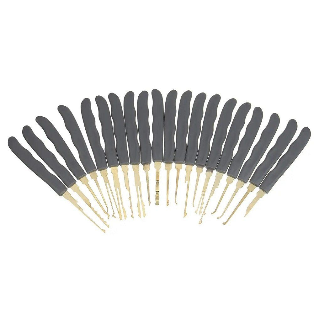 Pro 22 Set Locksmith Single-Hook Lockpick & Key Extractor Tool Kit