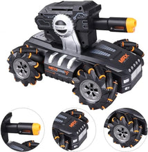 Load image into Gallery viewer, Lateral Remote Control Water Bullets Tank - Black, Orange