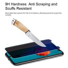 Load image into Gallery viewer, Techme iPhone XS Anti Spy Privacy Tempered Glass Screen Protector