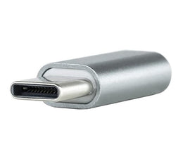 Micro USB to USB-C Adapter - Silver